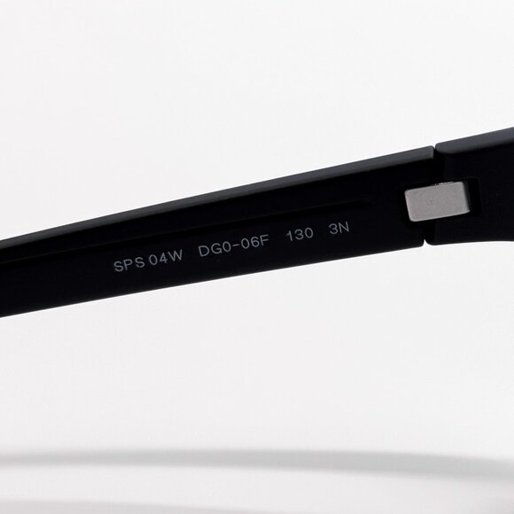 NEW PRADA UNISEX PRADA LINEA ROSSA SPS 04W DG006F PS04WS DG006F BLACK PS 04WS - Picture 10 of 12